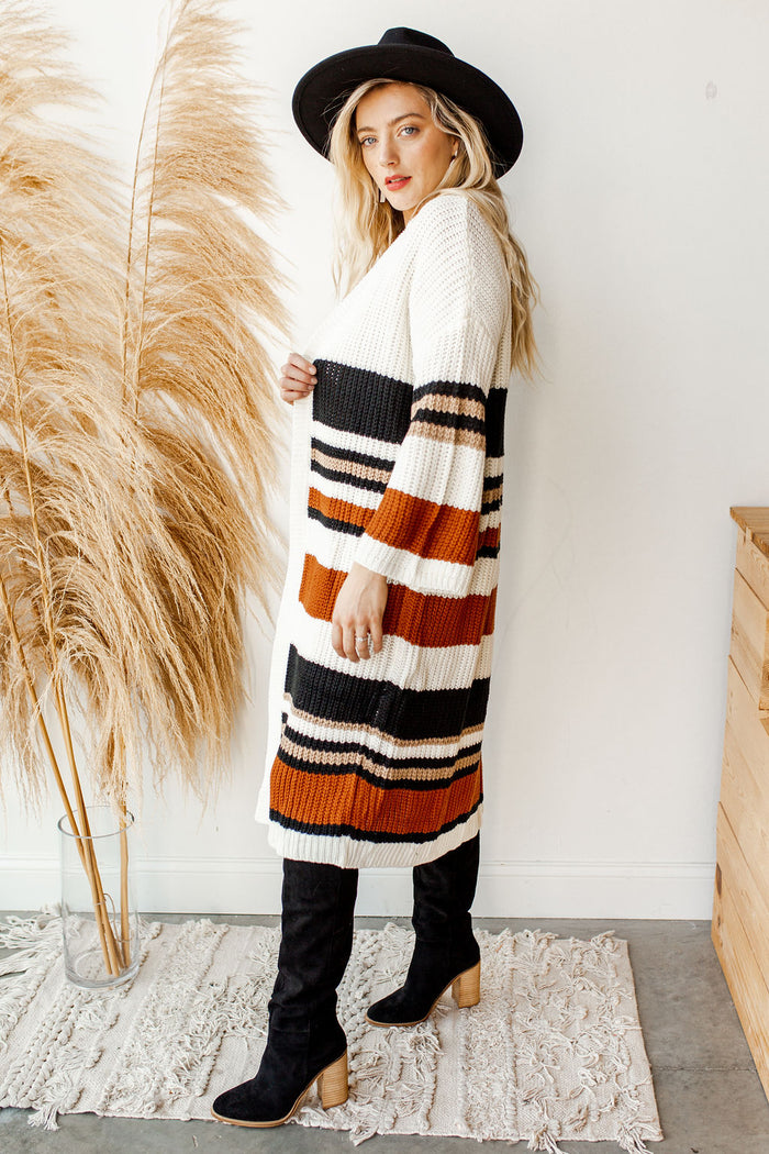 mode, true traveler cardigan