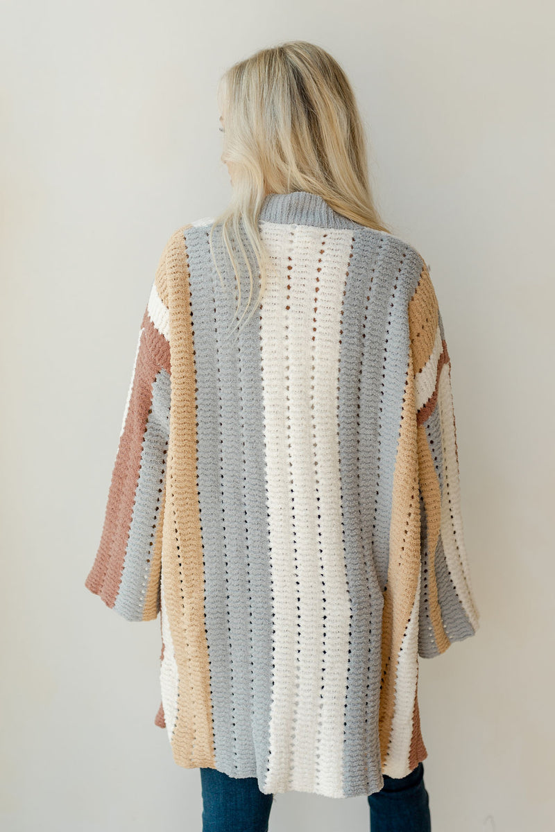 mode, love you forever open cardigan