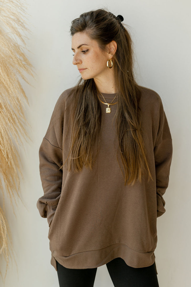 mode, simple sweatshirt
