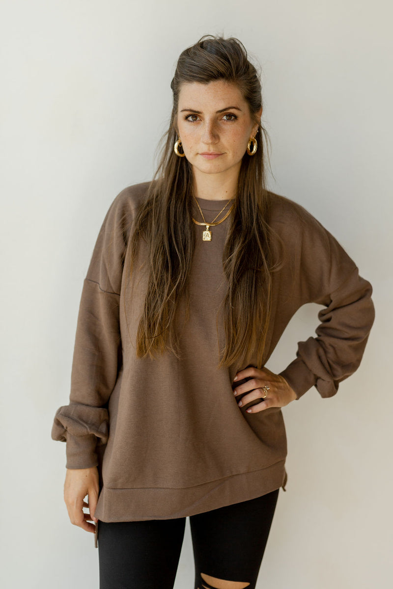 mode, simple sweatshirt