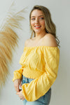 mode, golden rays crop blouse