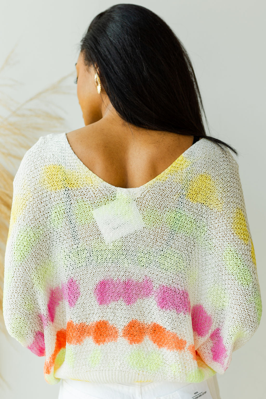 mode, neon signs sweater
