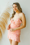mode, warm feeling rouched ruffle mini dress
