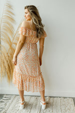 mode, double ruffle dress