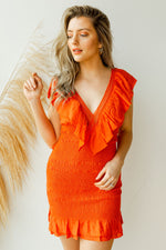 mode, happy thoughts smocking detail dress