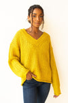 mode, lime slice sweater