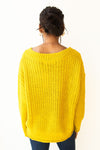 mode, lime slice sweater