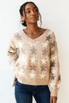 mode, stars align sweater