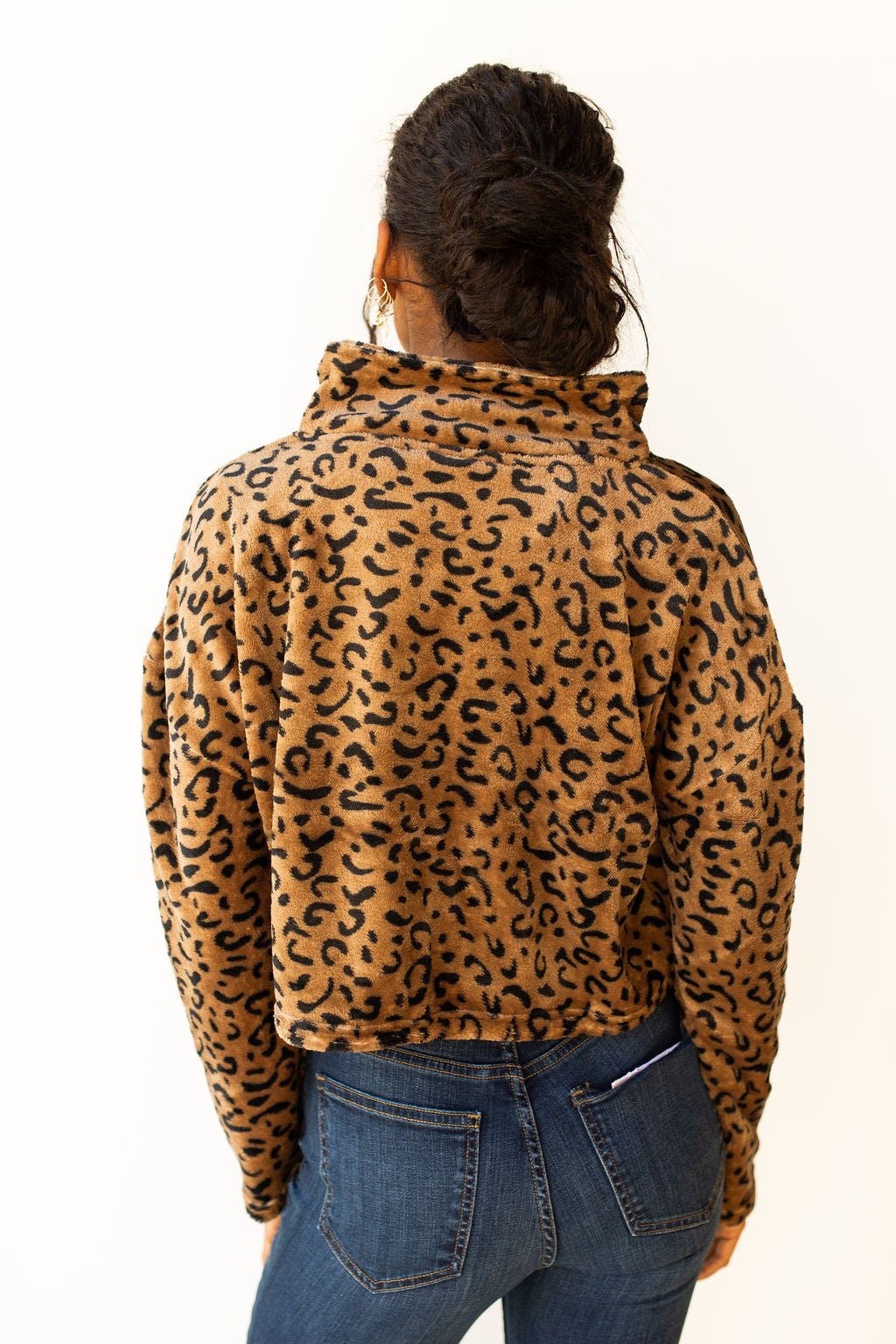 mode, wild thing fuzzy jacket