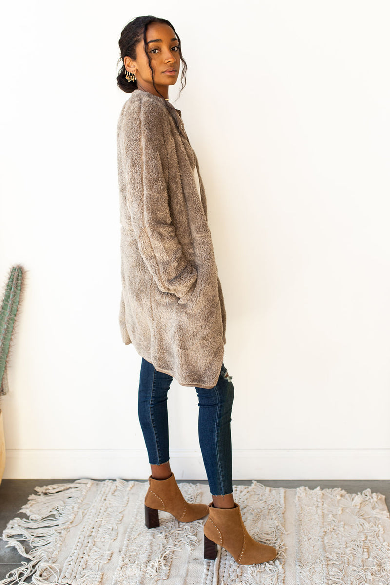 mode, See you soon long jacket
