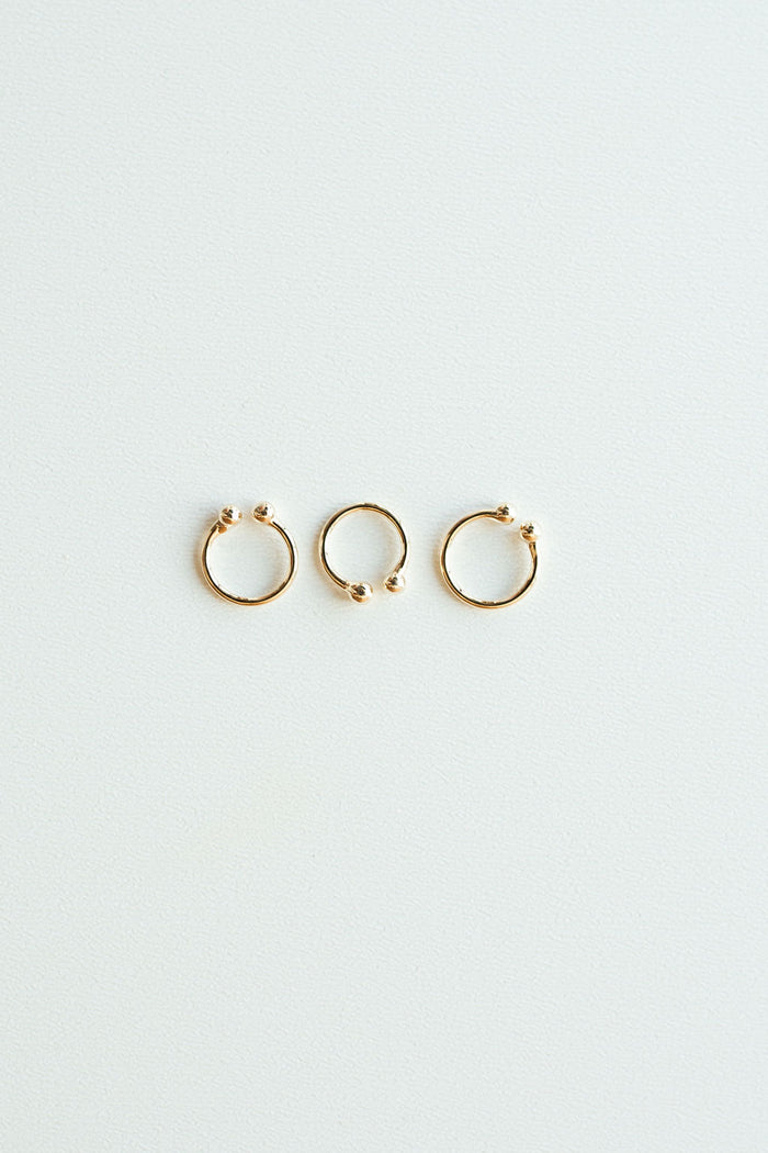 mode, ear cuff trio
