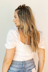 mode, looking divine embroidered crop