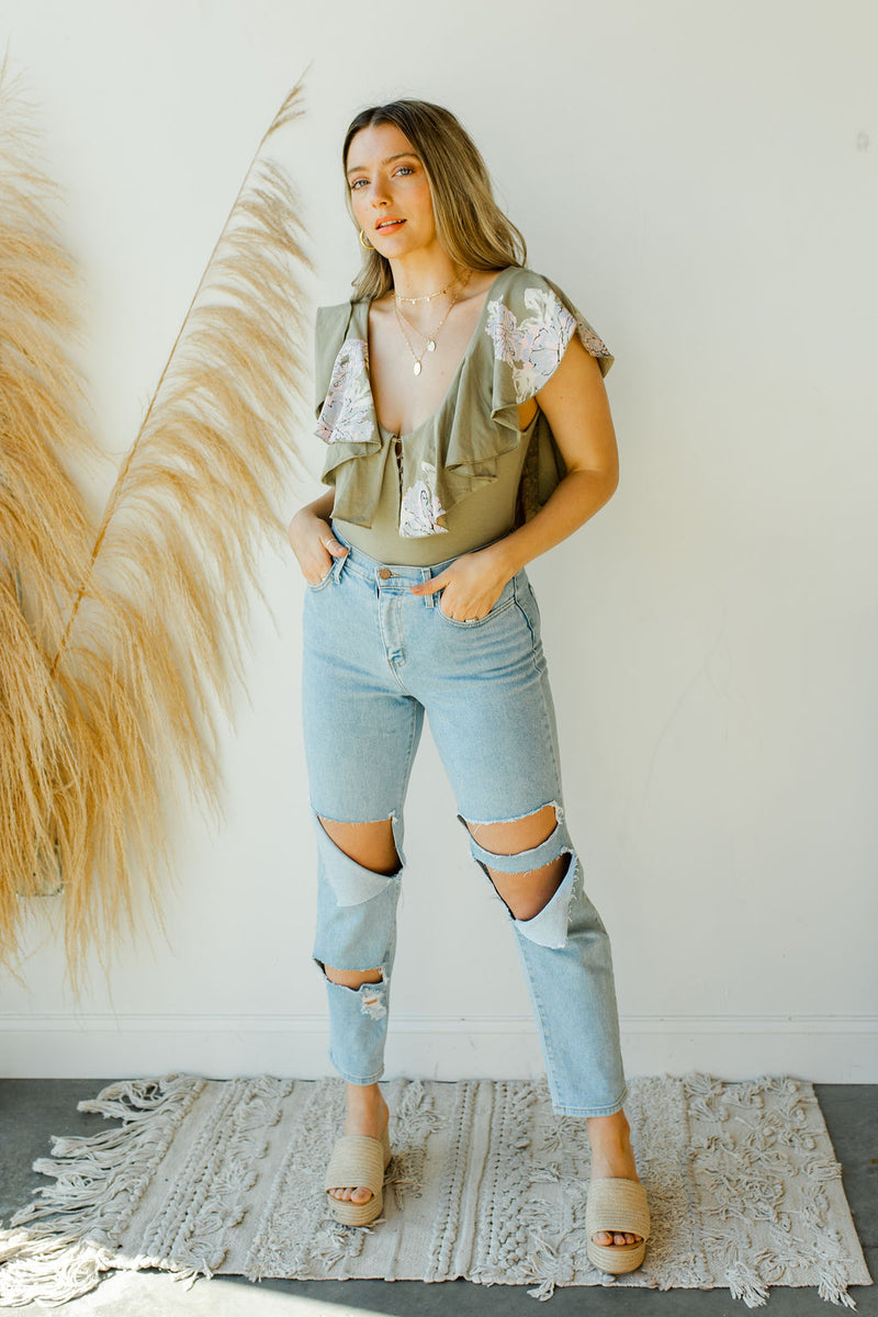 mode, printed matilda bodysuit