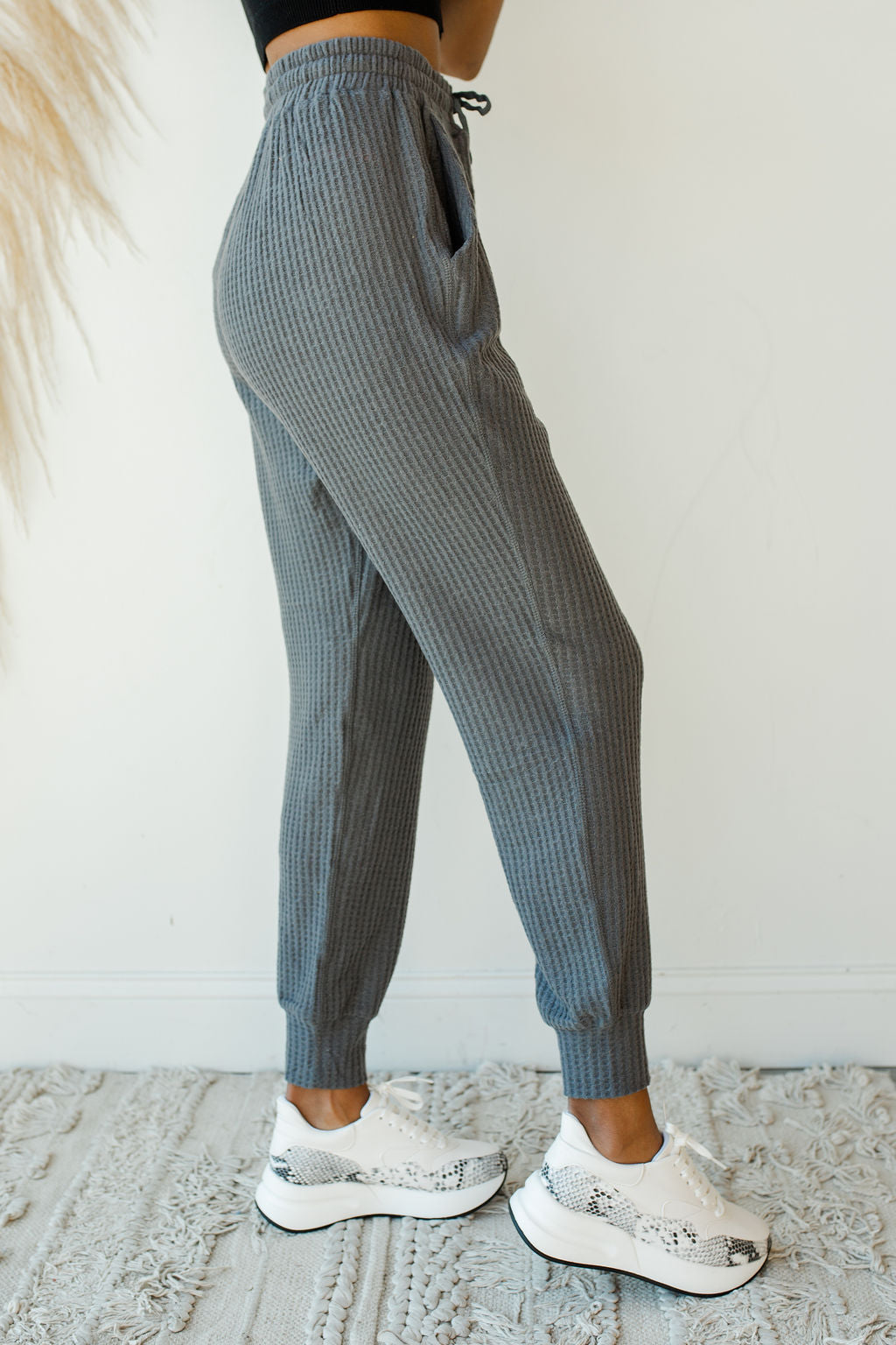 mode, morning waffles joggers