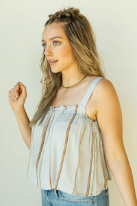 mode, desert stripe tank
