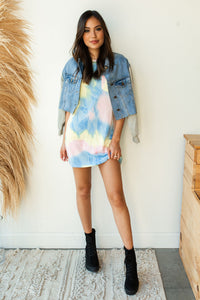 mode, kickback tee dress