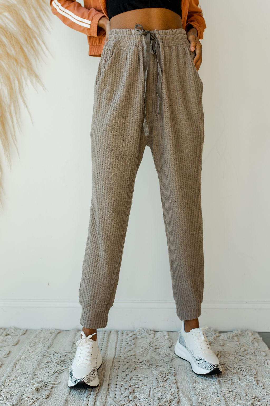 mode, morning waffles joggers