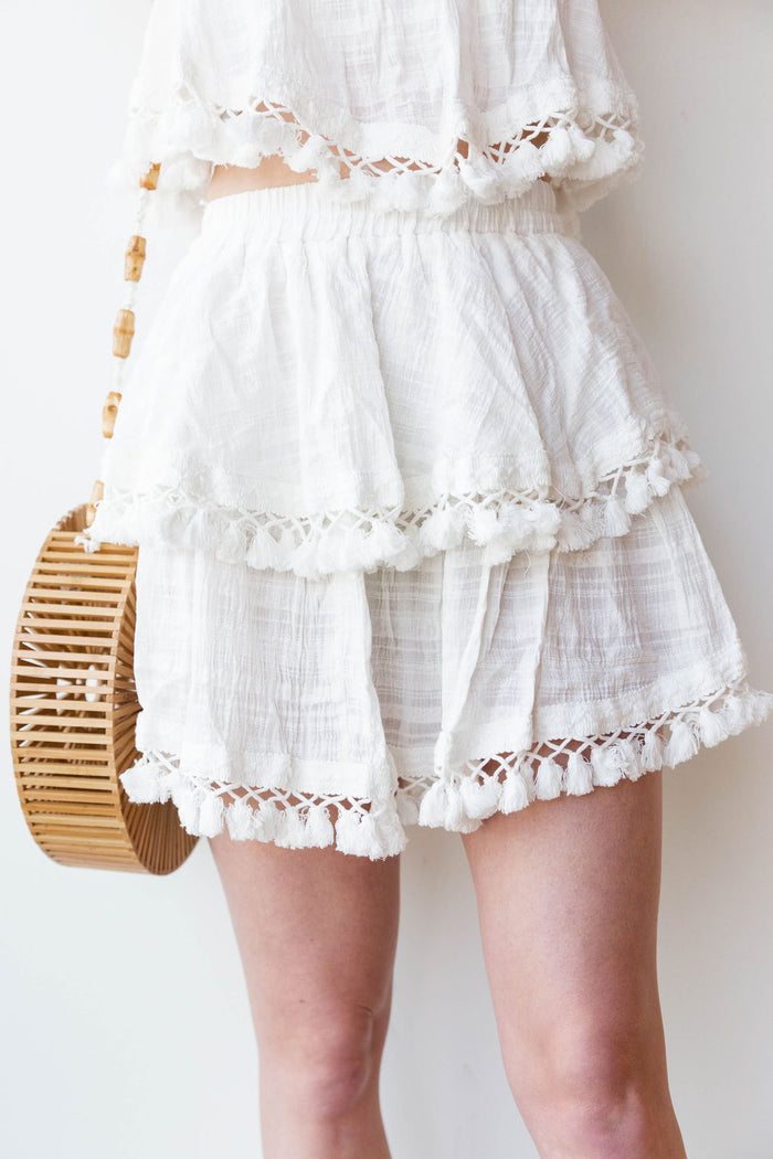 mode, island hopping two piece set (skirt)