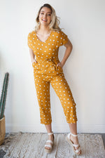 mode, dot to dot jumpsuit