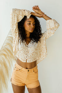mode, savanna woven blouse