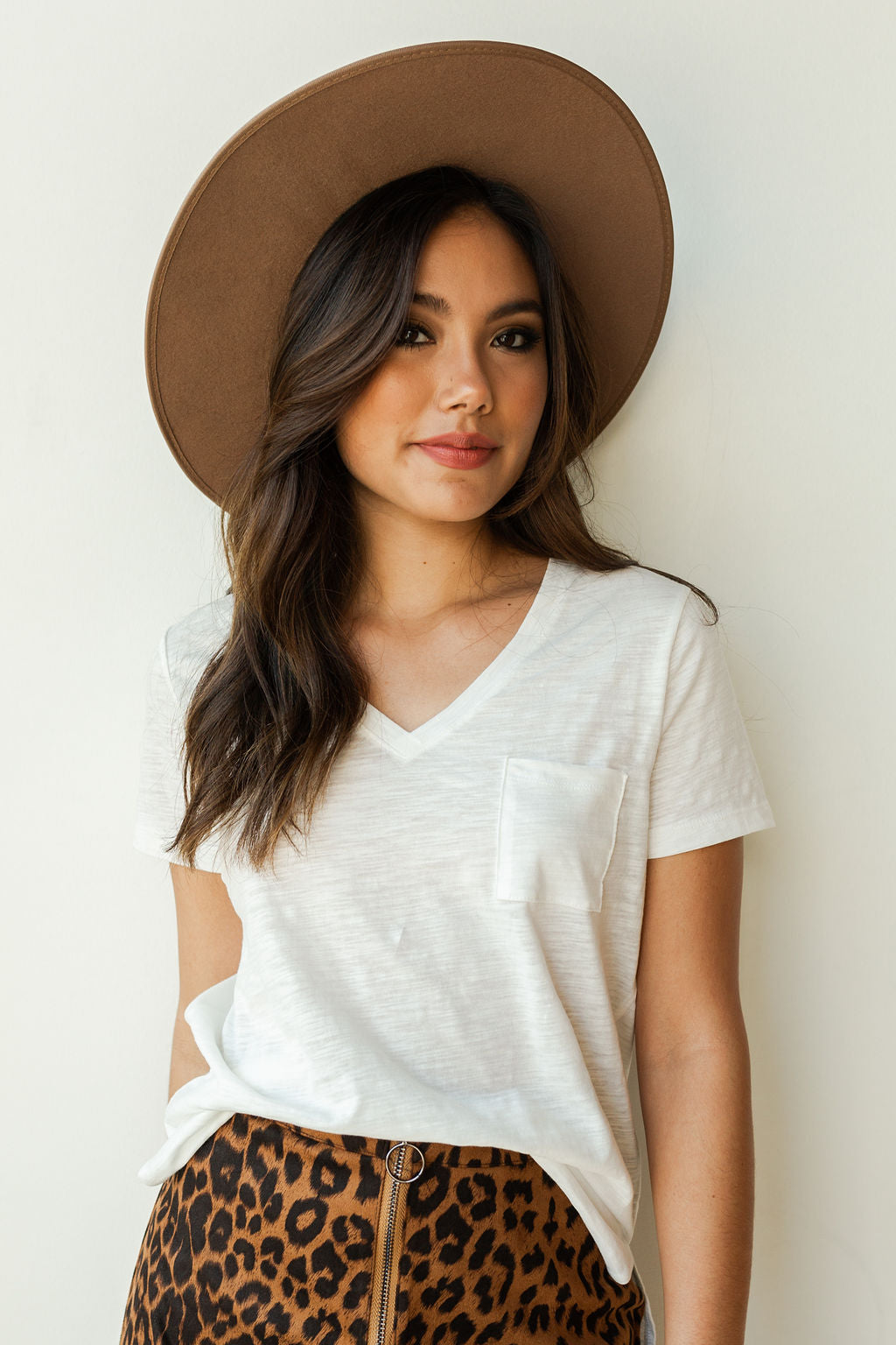 mode, crew pocket tee