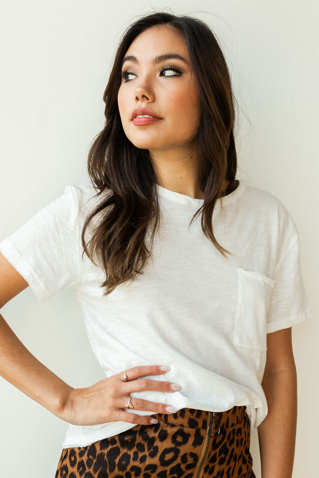 mode, crew pocket tee