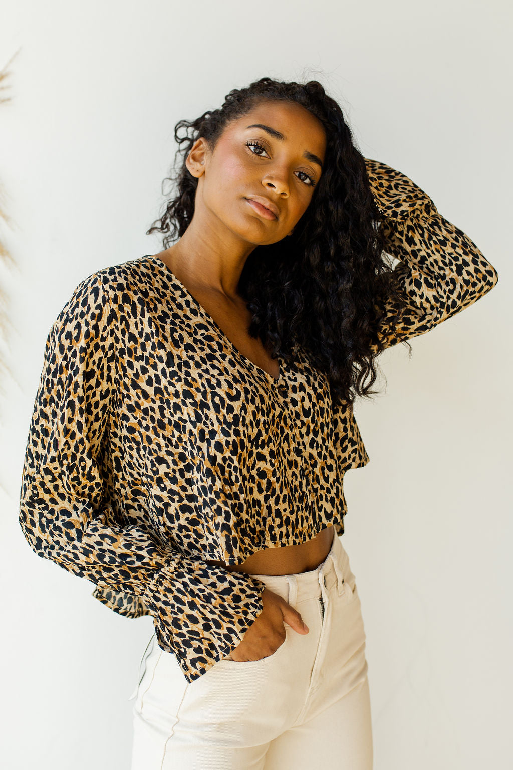 mode, savanna woven blouse