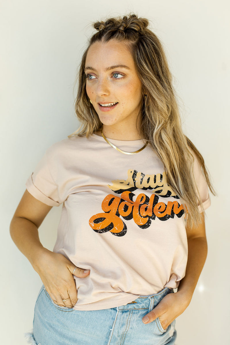 mode, stay golden tee
