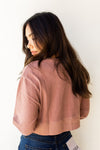 mode, shake the feeling crop sweatshirt