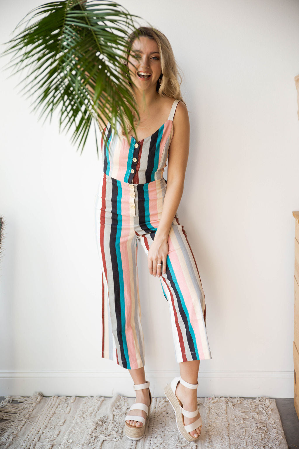 mode, mauve shades jumpsuit