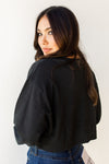 mode, shake the feeling crop sweatshirt