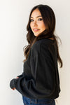 mode, shake the feeling crop sweatshirt