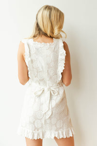 mode, faithfully yours laced mini dress