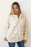 mode, snow leopard jacket