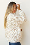 mode, snow leopard jacket