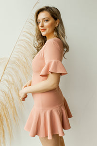 mode, making me blush dress
