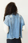 mode, too cool sweater sleeves denim jacket