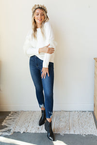 mode, the fur details sweater