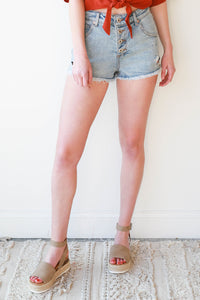 mode, for the weekend denim shorts