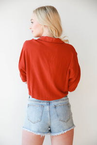 mode, easy collar top