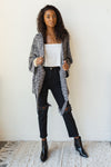 mode, knit kimono cardi