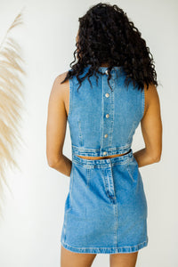mode, the comeback denim dress