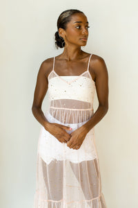 mode, star girl mesh overlay dress