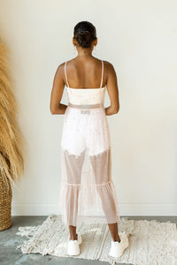 mode, star girl mesh overlay dress