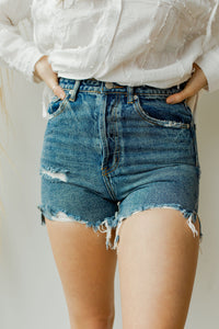 mode, nothing to hide high rise shorts