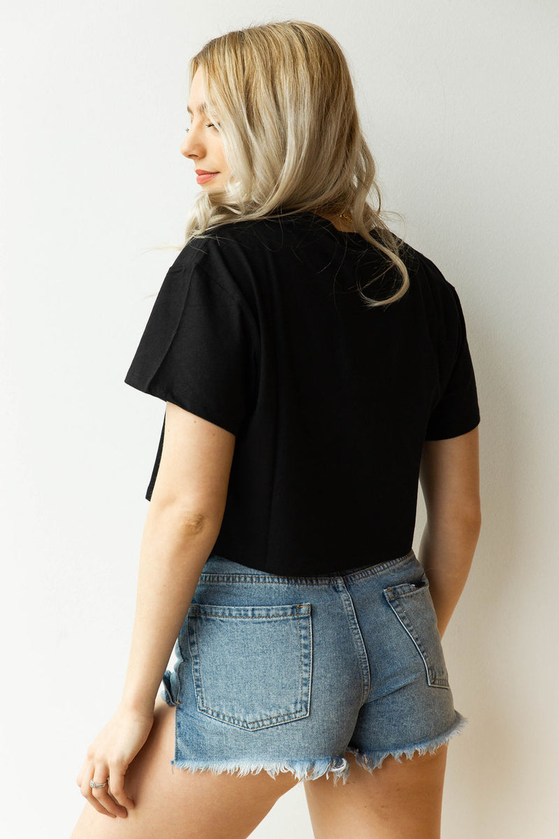 mode, take my hand crop tee