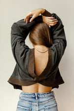 mode, twist + shout sweatshirt