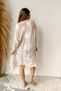 mode, smell the roses long cardi