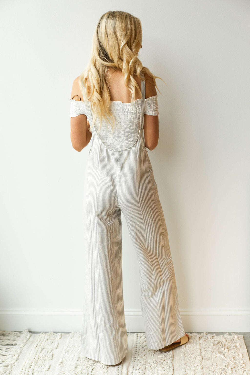 mode, fina overall woven jumper