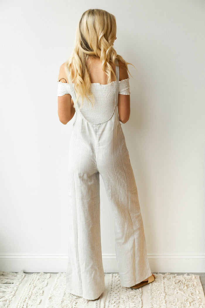 mode, fina overall woven jumper